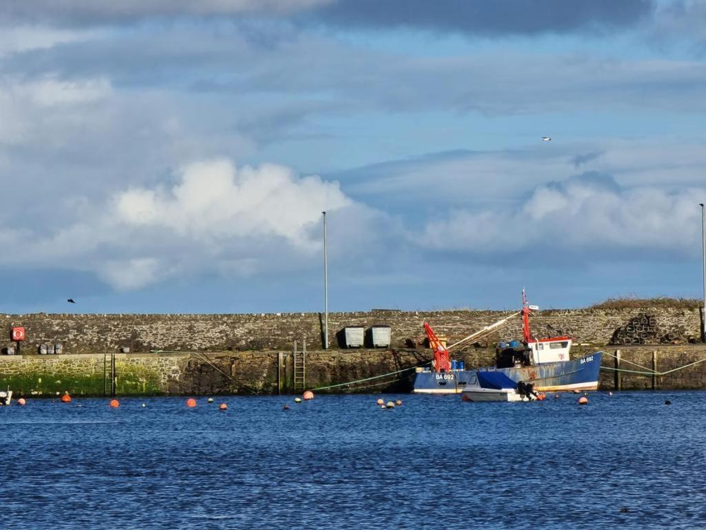 Ferienwohnung Harbourside Garlieston Exterior foto